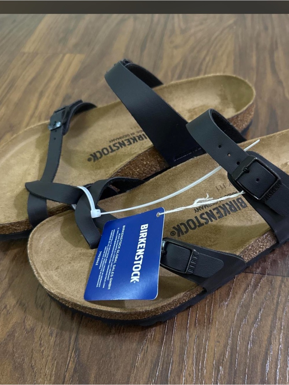 Birkenstock Black Sandals - Classic Two-Strap Comfort